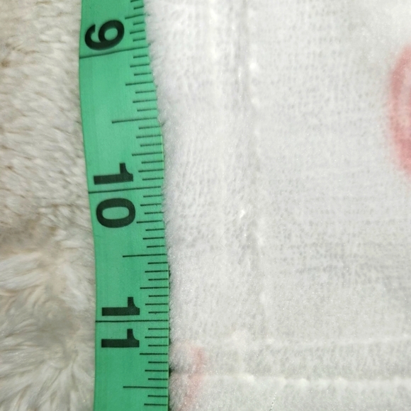 Lila & Jack Elephant Heart Security Blanket Lovey Lovie Plush Rattle 12"x12" - Picture 4 of 5